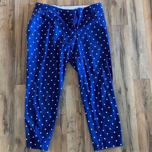 Polka dot capris